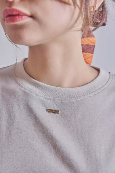 Slit T-shirt
