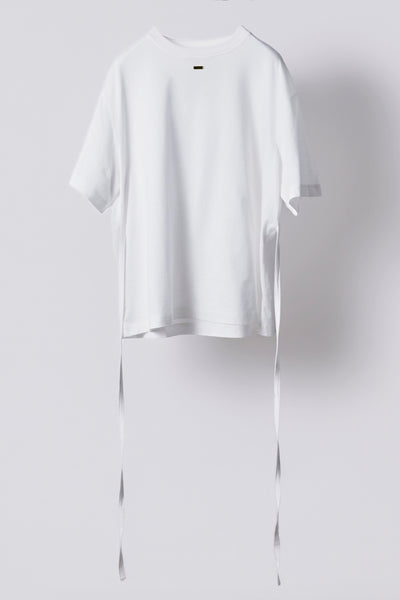 Waist ribbon T-shirt