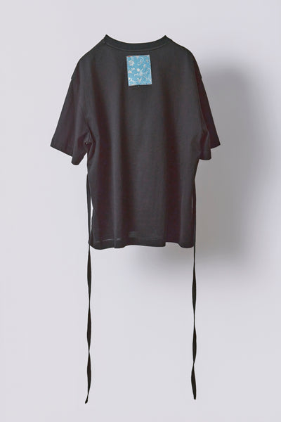 Waist ribbon T-shirt