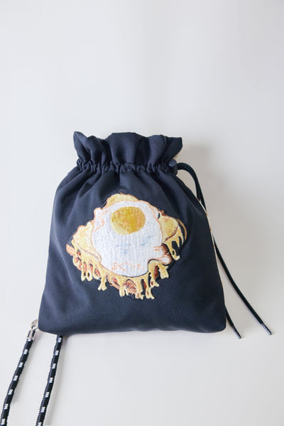 Drawstring pouch - Croque Madame