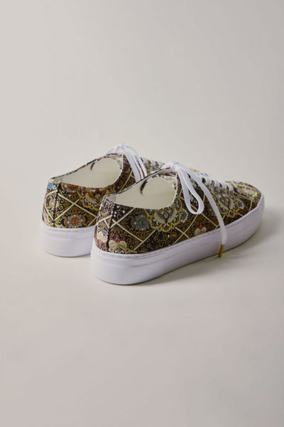 [WIP] Nishijin sneakers with Asuka pattern