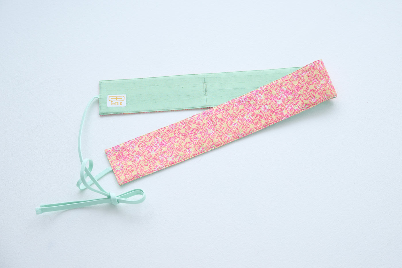 Pink Monogram Narrow Belt