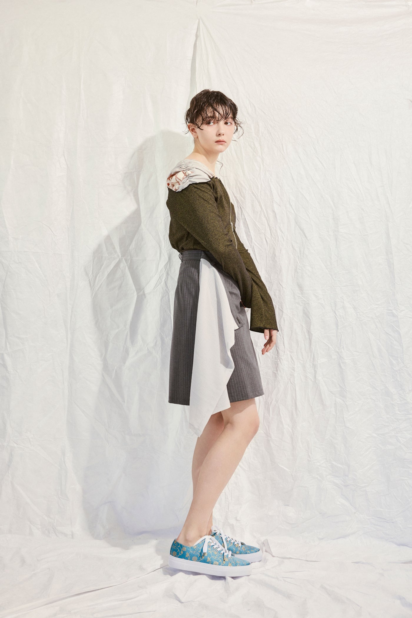 Saxony Wrap Skirt
