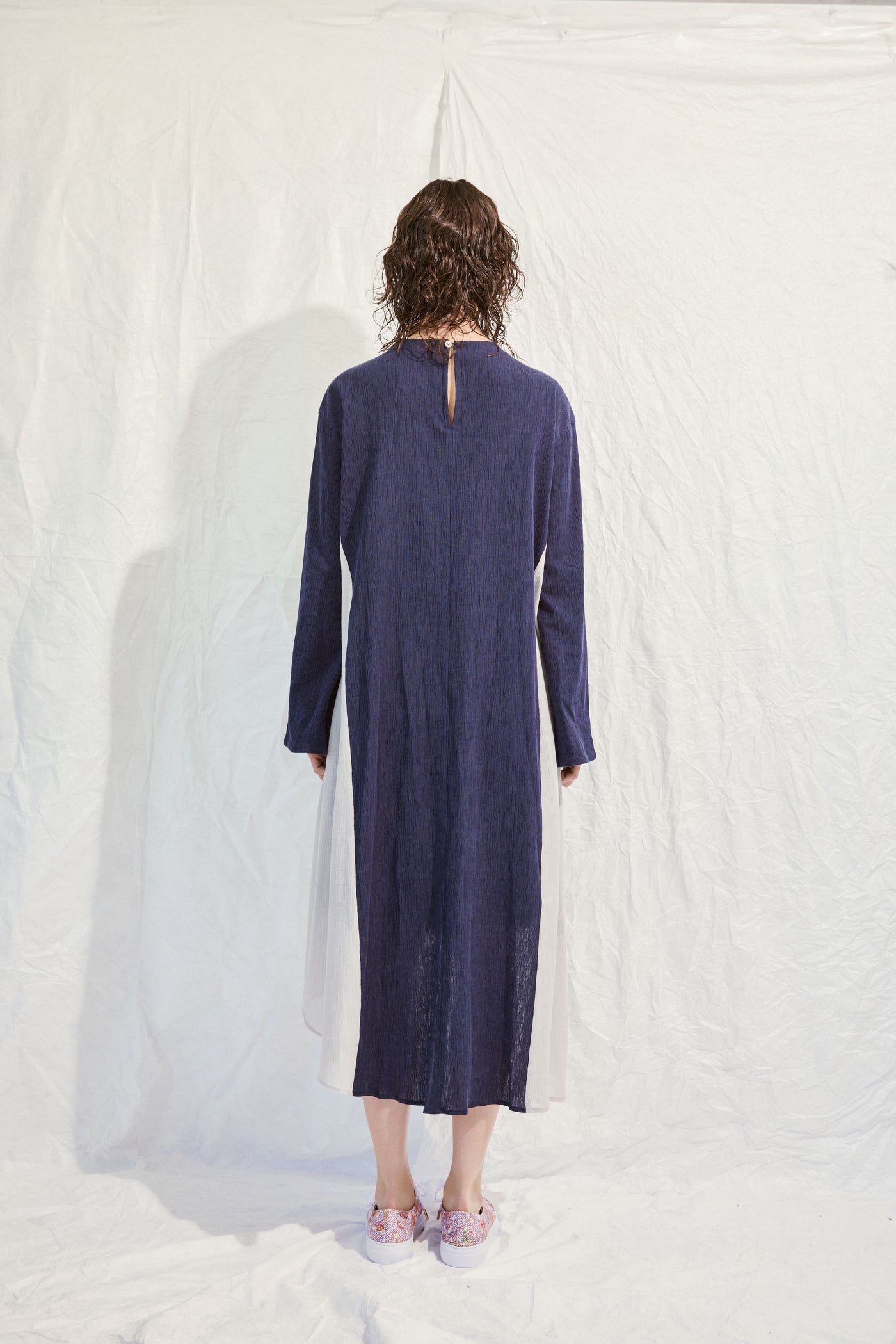 Two-tone dress