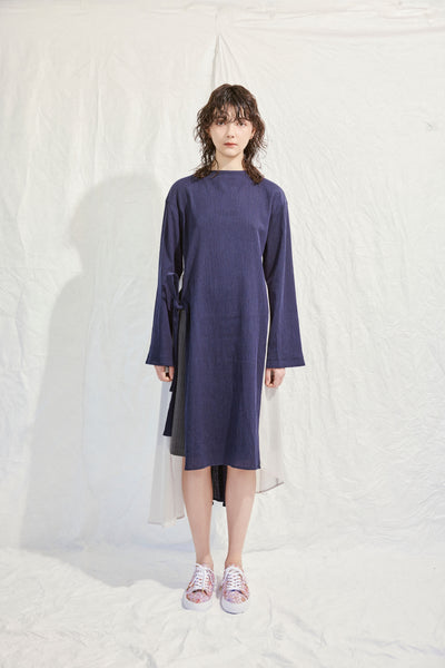 Two-tone dress