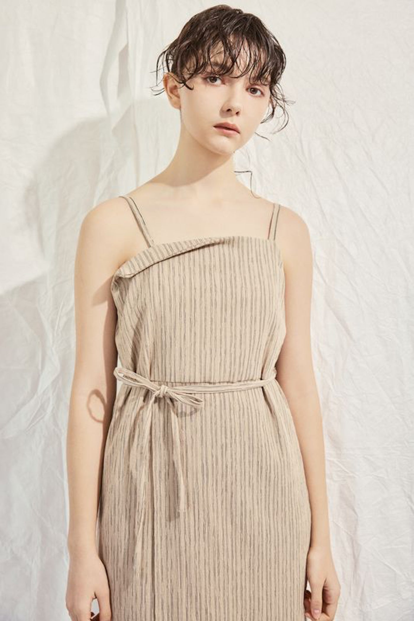 Camisole dress (striped)