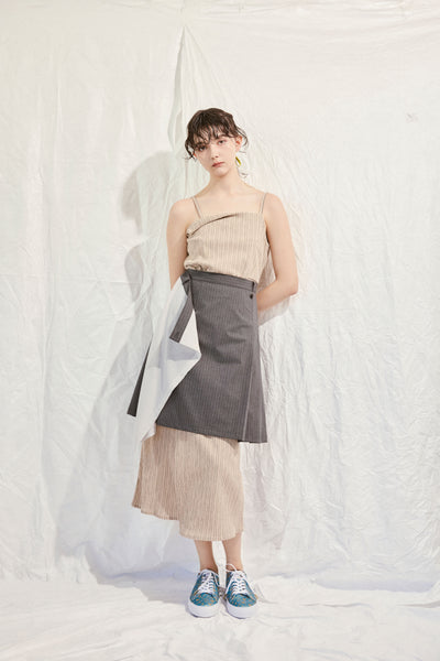 Camisole dress (striped)