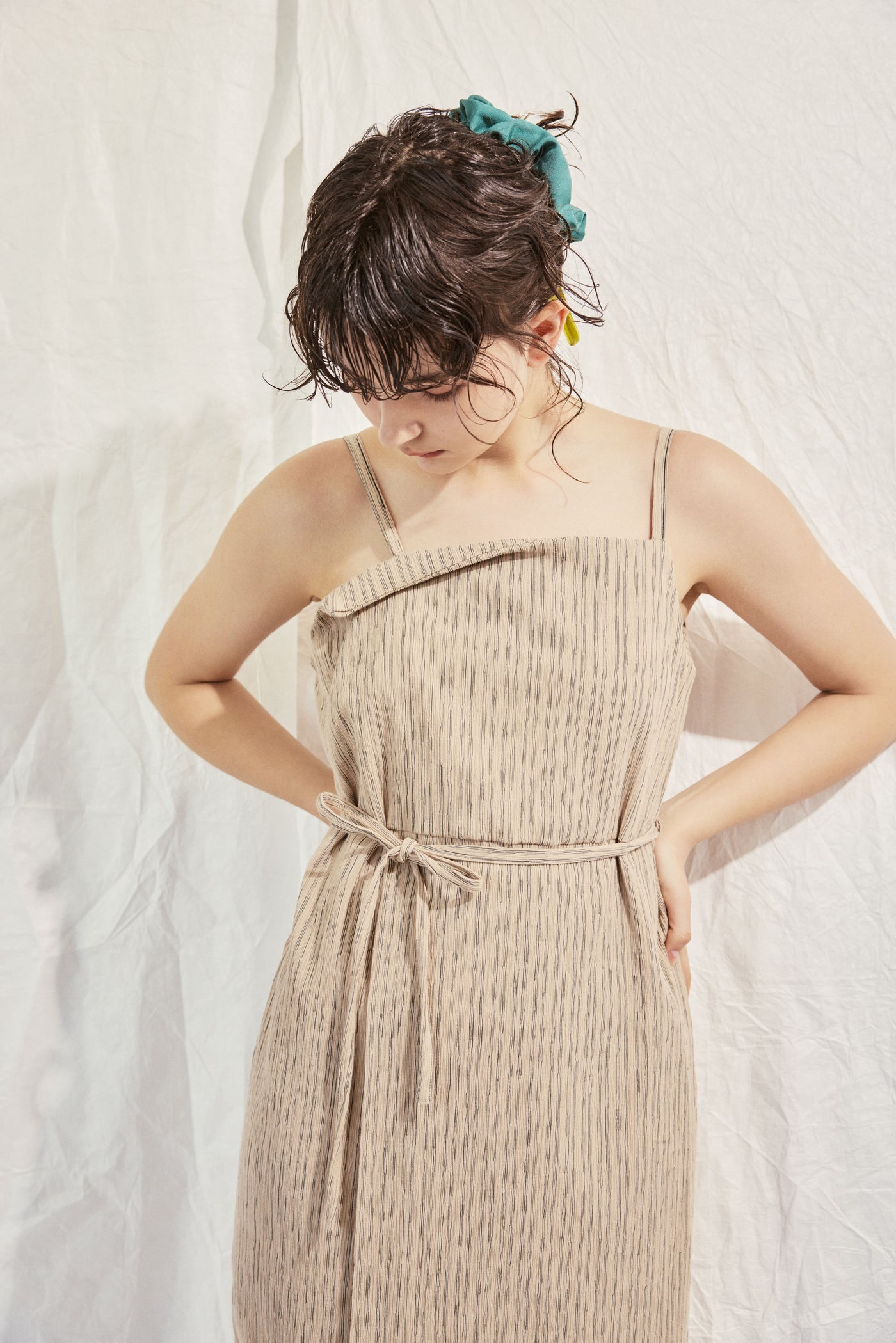 Camisole dress (striped)
