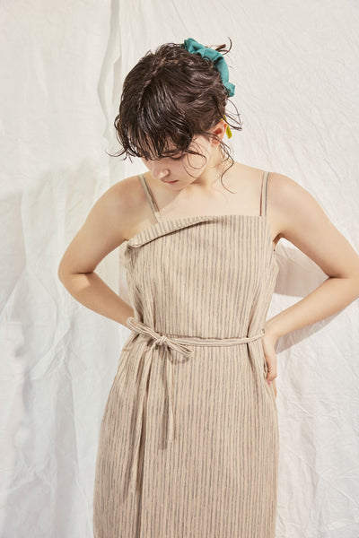Camisole dress (striped)