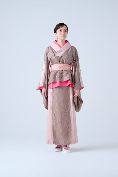 Pink Monogram Narrow Belt