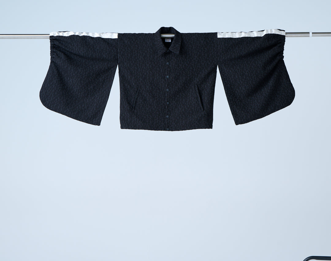 トップス arasaka Folded jacquard track short jacket – ARUKAS-online