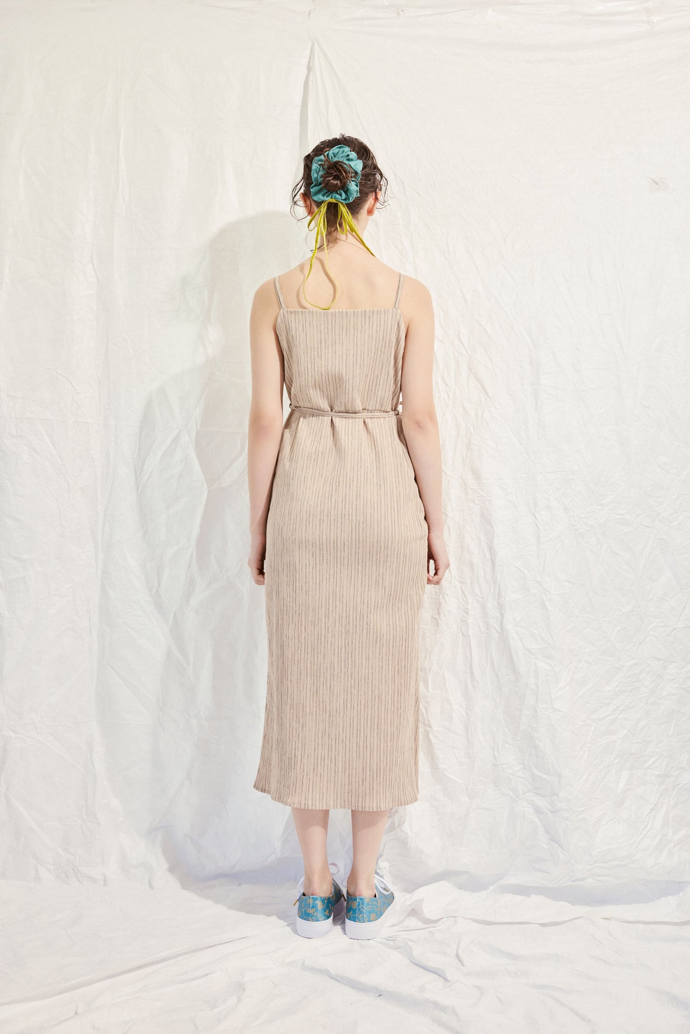 Camisole dress (striped)