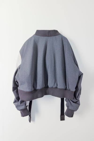 MA1 style blouson with eagle embroidery