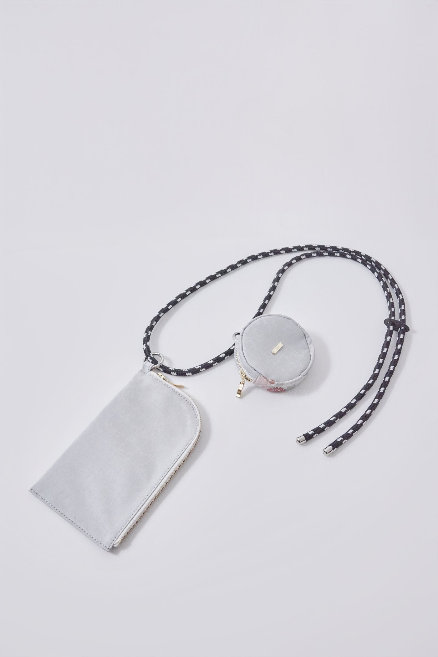 Mini bag set, light grey
