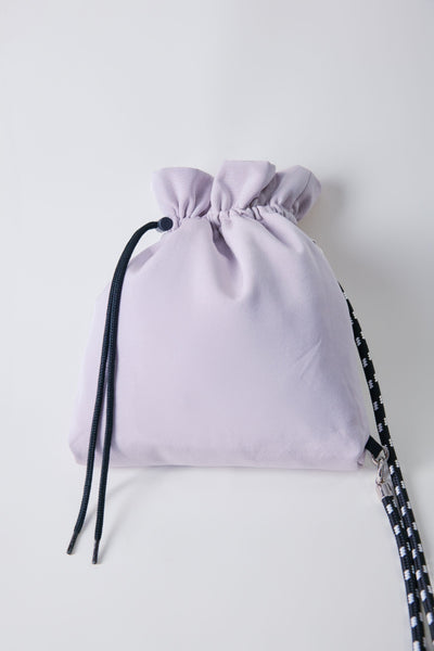 Drawstring pouches and croissants