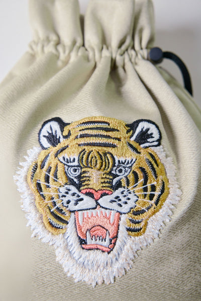 Tiger Drawstring Bag