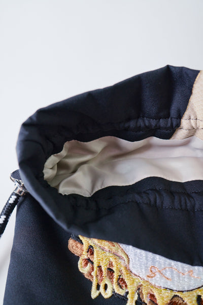 Drawstring pouch - Croque Madame
