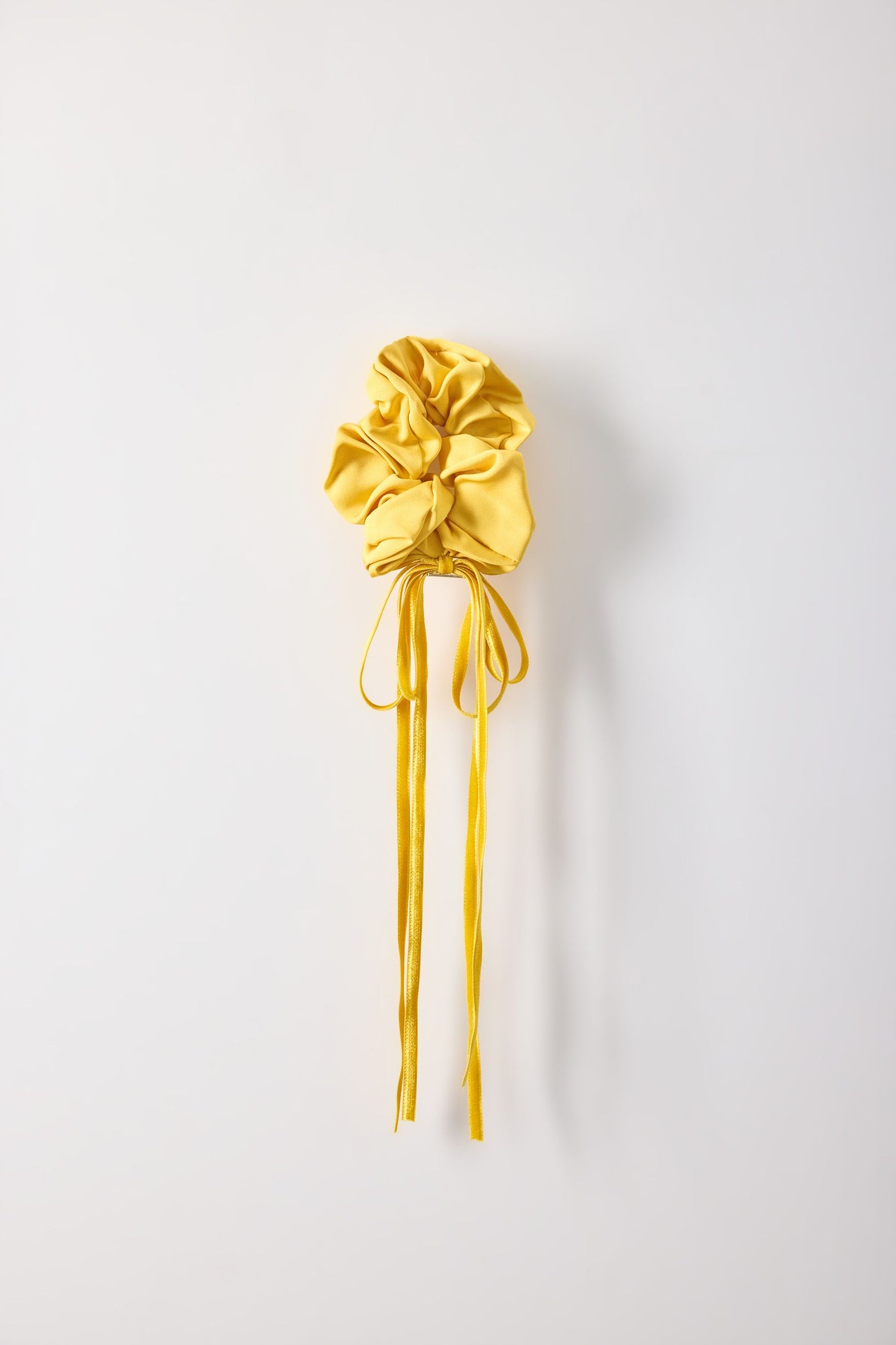 Ribbon, Scrunchie, Yellow