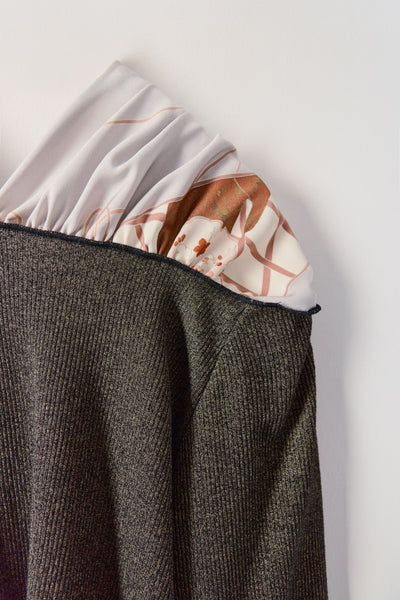Zip-up cardigan