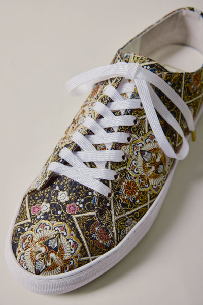 [WIP] Nishijin sneakers with Asuka pattern