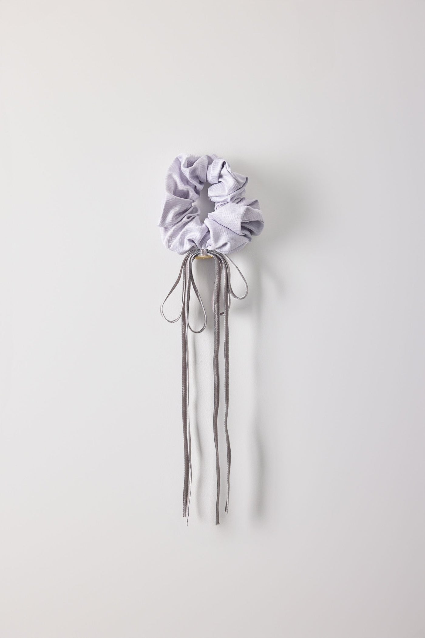 Ribbon, Scrunchie, White