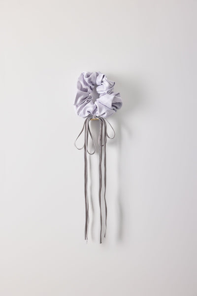 Ribbon, Scrunchie, White