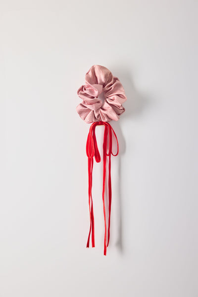 Ribbon, scrunchie, pink