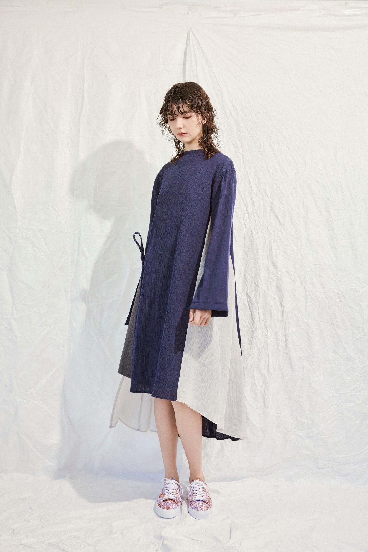 Two-tone dress